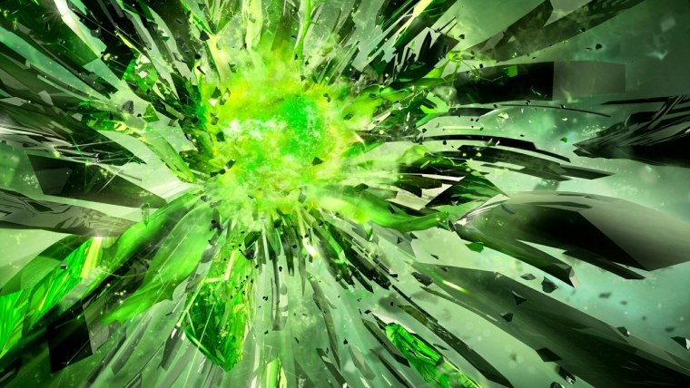 Зелёный фон для интро