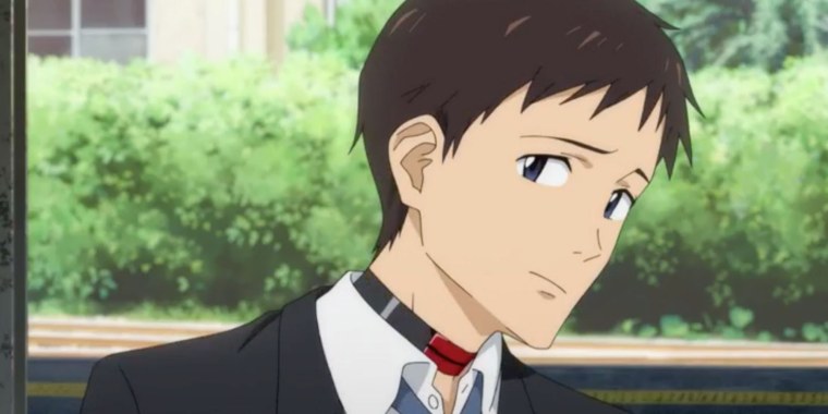 Синдзи Икари с куржеой