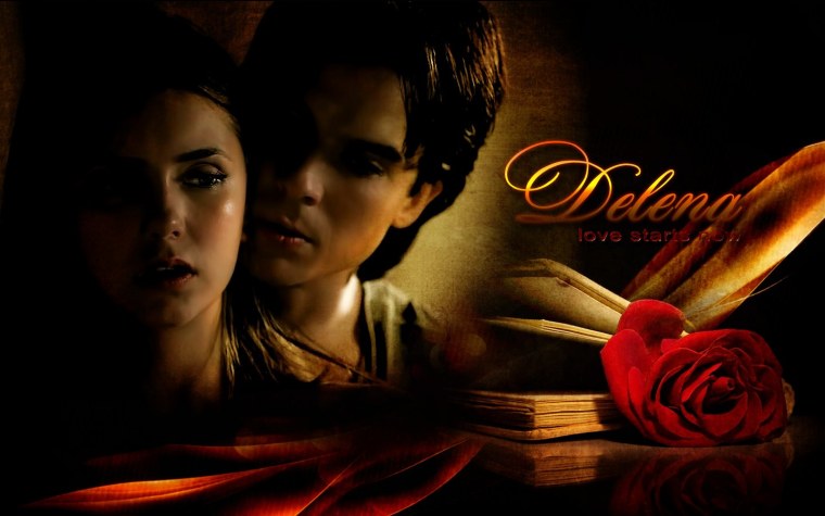 Обои дневники вампира Делена