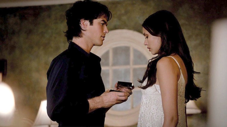 Деймон и Елена арт