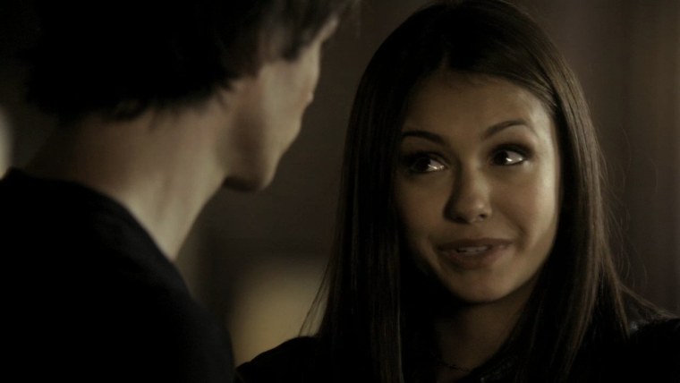 Дневники вампира Деймон и Елена арт