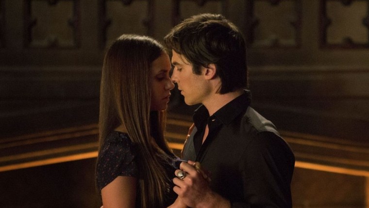 Damon and Elena