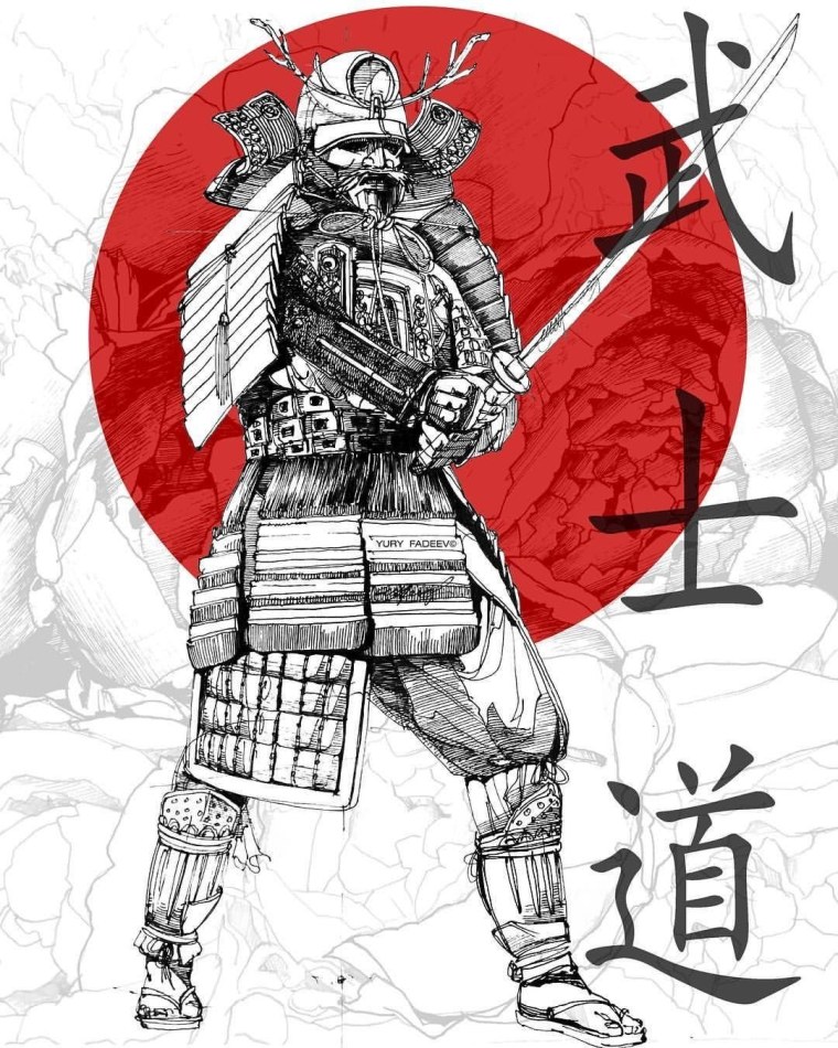 Ронин арт Мусаши Миямото