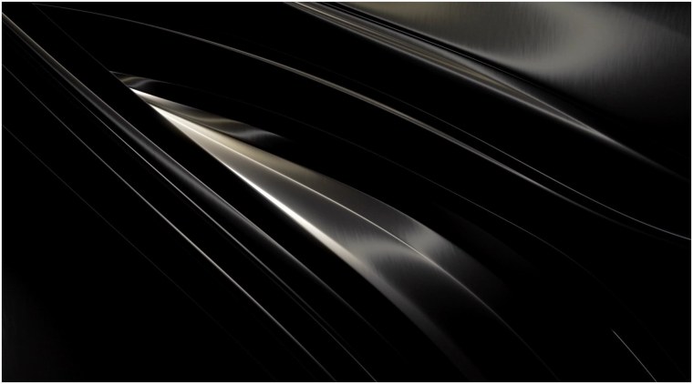 Черный глянцевый пластик