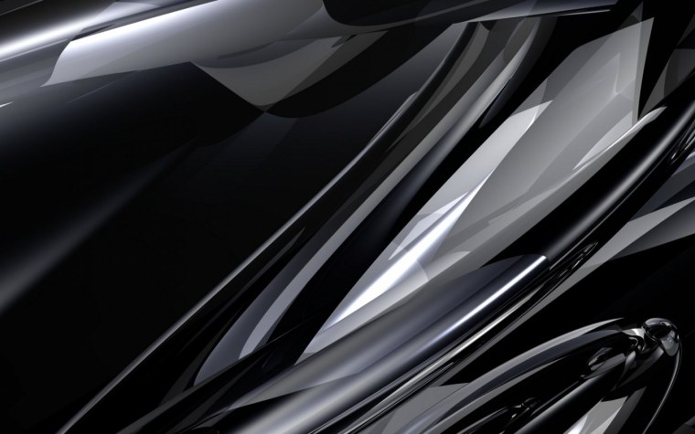 Черная глянцевая поверхность