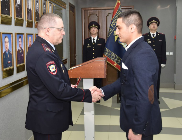 Курсанты МВД Кикотя