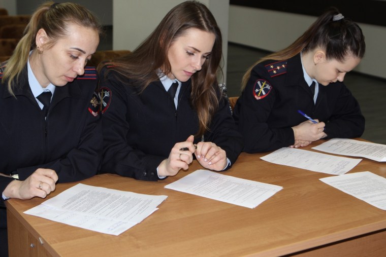 Шеврон полиция МВД пластизоль (синий)