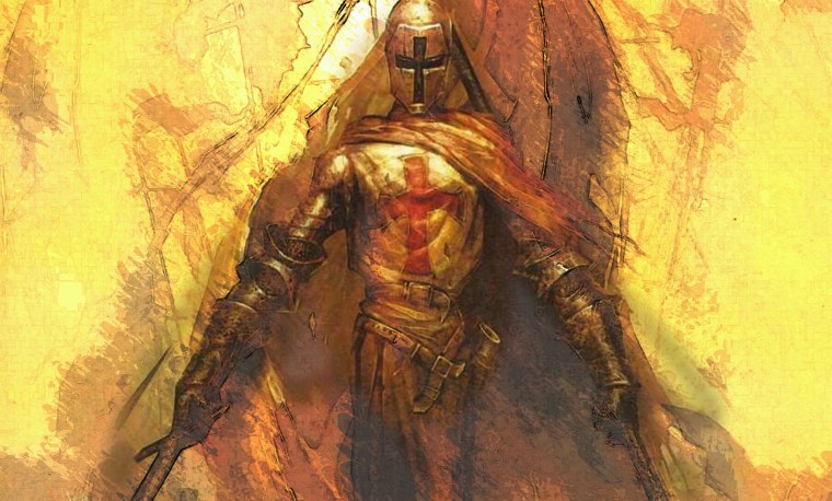 Арт фэнтези Святой Паладин