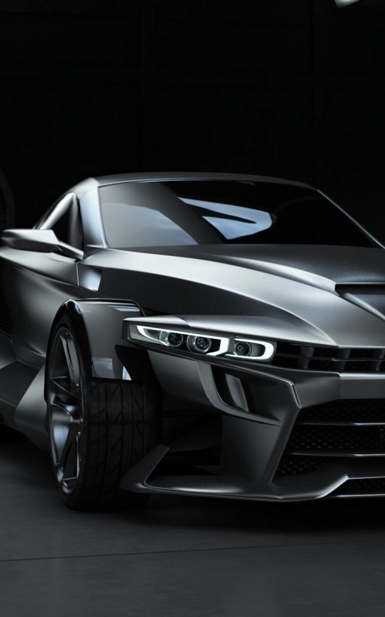 Форд Мустанг синий