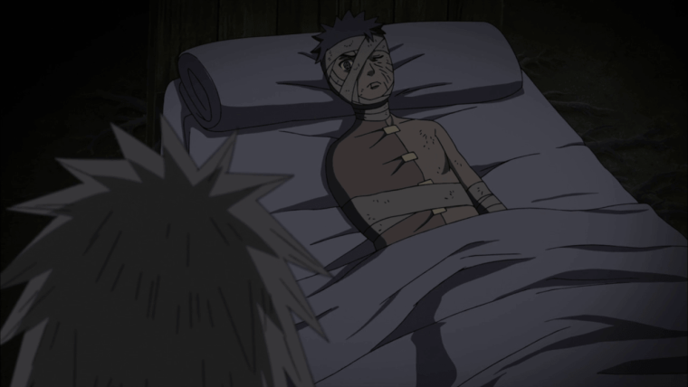 Манга Наруто Обито против Конан