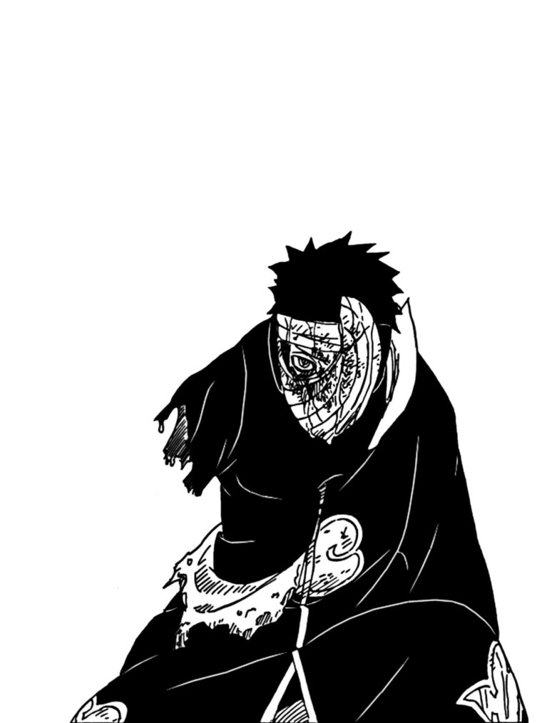 Kakashi vs Obito Manga