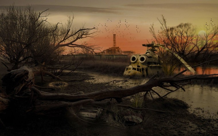 Сталкер Зов Припяти арт Припять