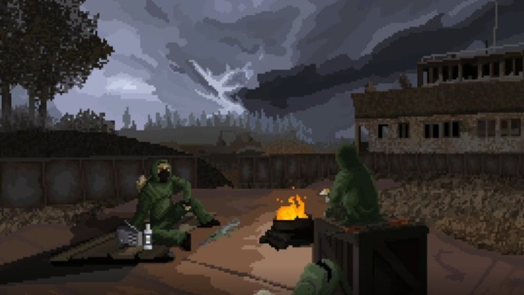 Пиксельный сталкер