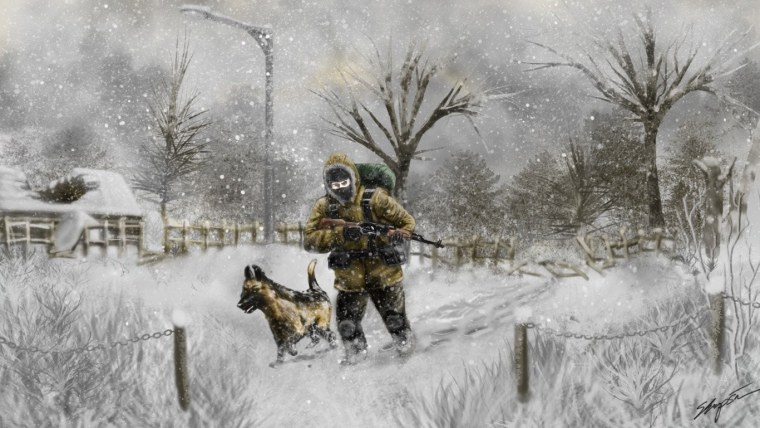 Винтер сталкер арт