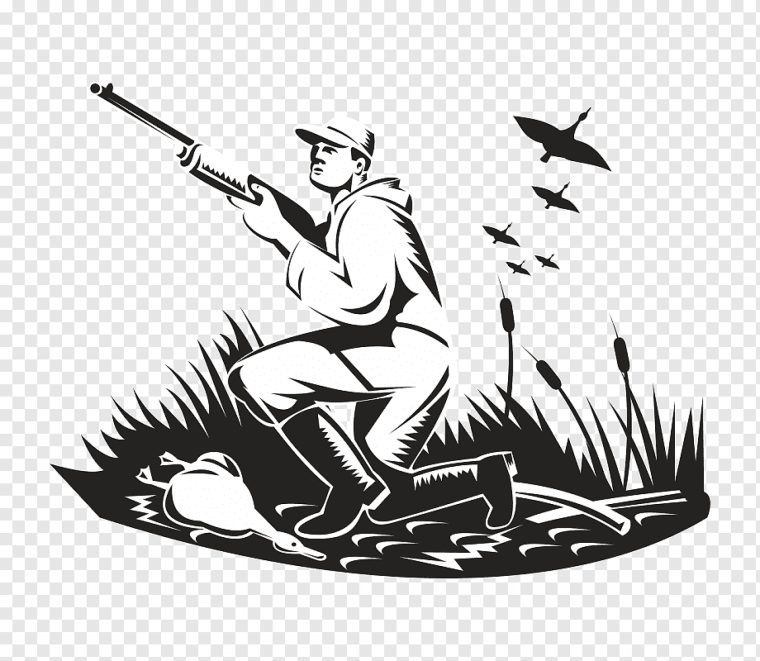 Охотник с ружьем