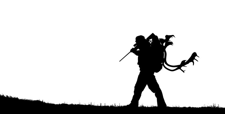 Охотник вектор