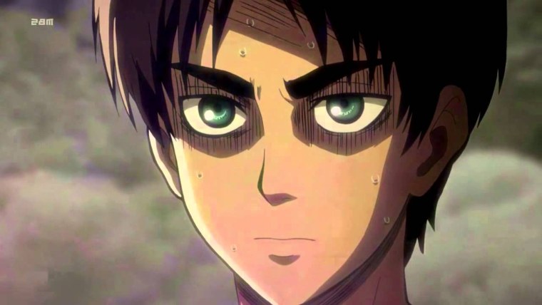 Эрен Йегер глаза