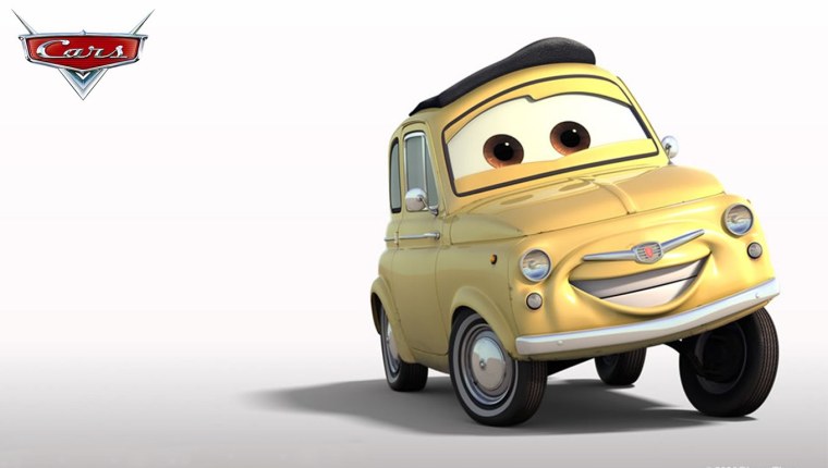 Тачки 2 Мэтр желтый