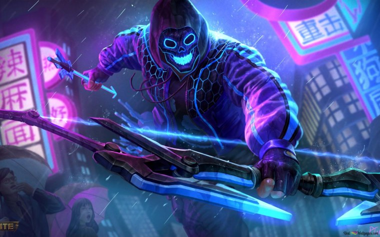 ФОРТНАЙТ Ронин неон