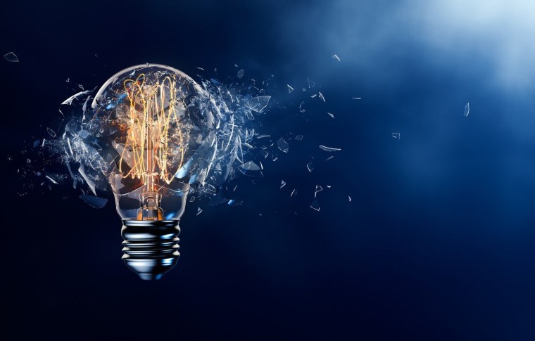 Лампочка абстракция