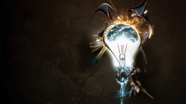 Лампочки фон