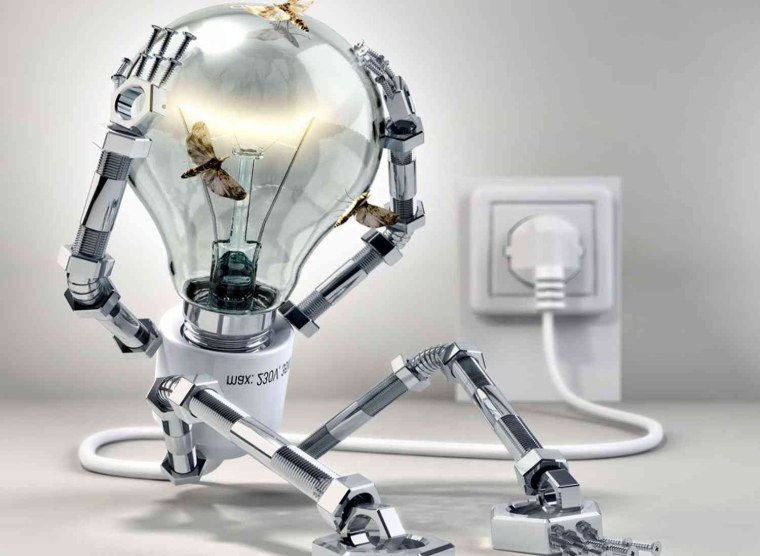 Электрик лампочка