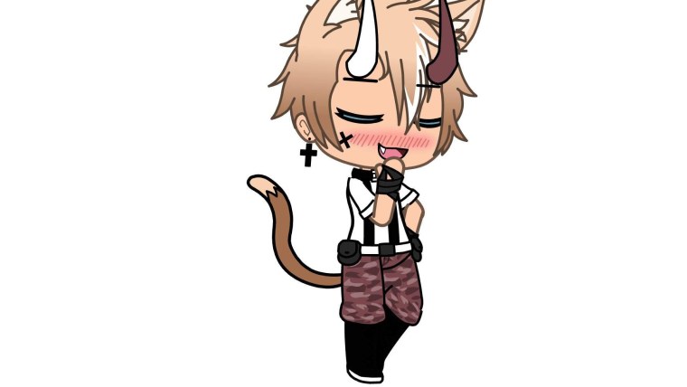 Гача лайф рожки демона