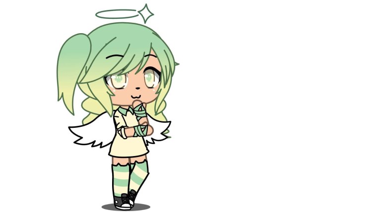 Гача лайф ОС зелёная