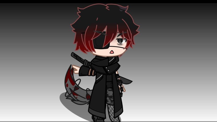 Гача лайф мальчики чёрной