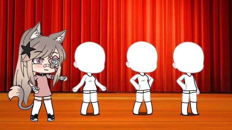 Гача лайф белый персонаж