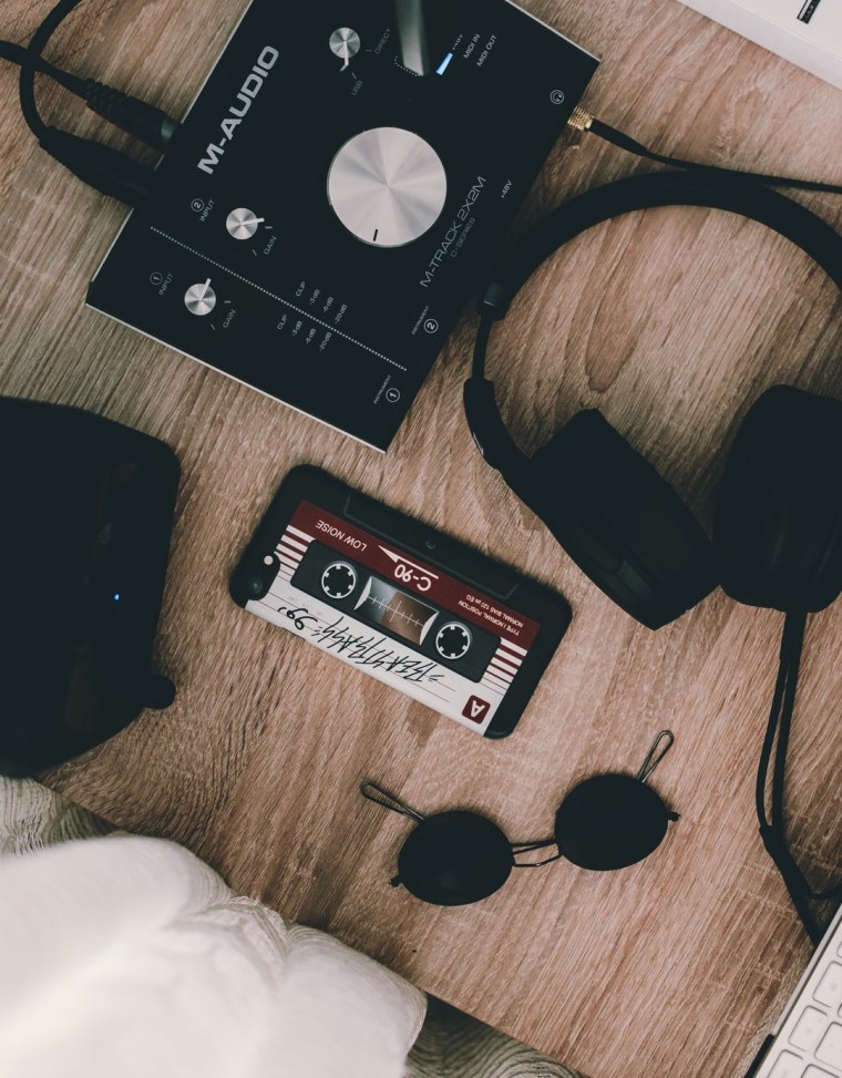 Наушники и плеер Эстетика