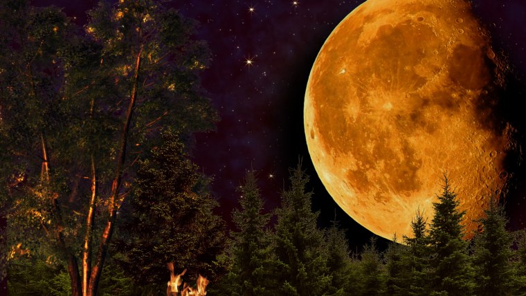 Небо с планетами