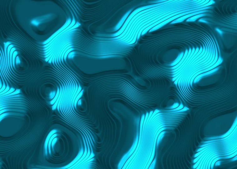 Бирюзовая абстракция