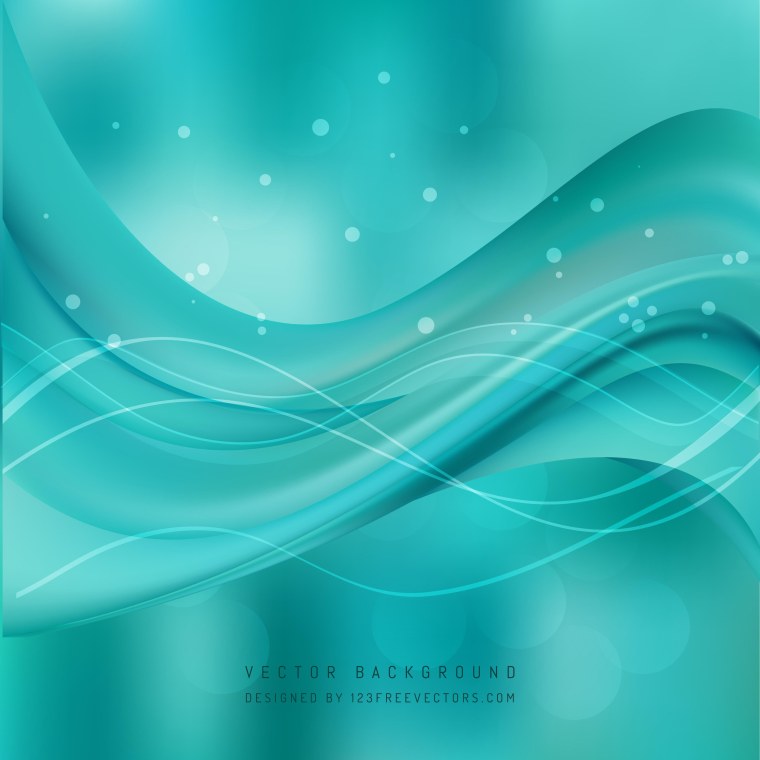 Бирюзовый абстрактный фон