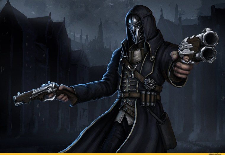 Dishonored Корво арт