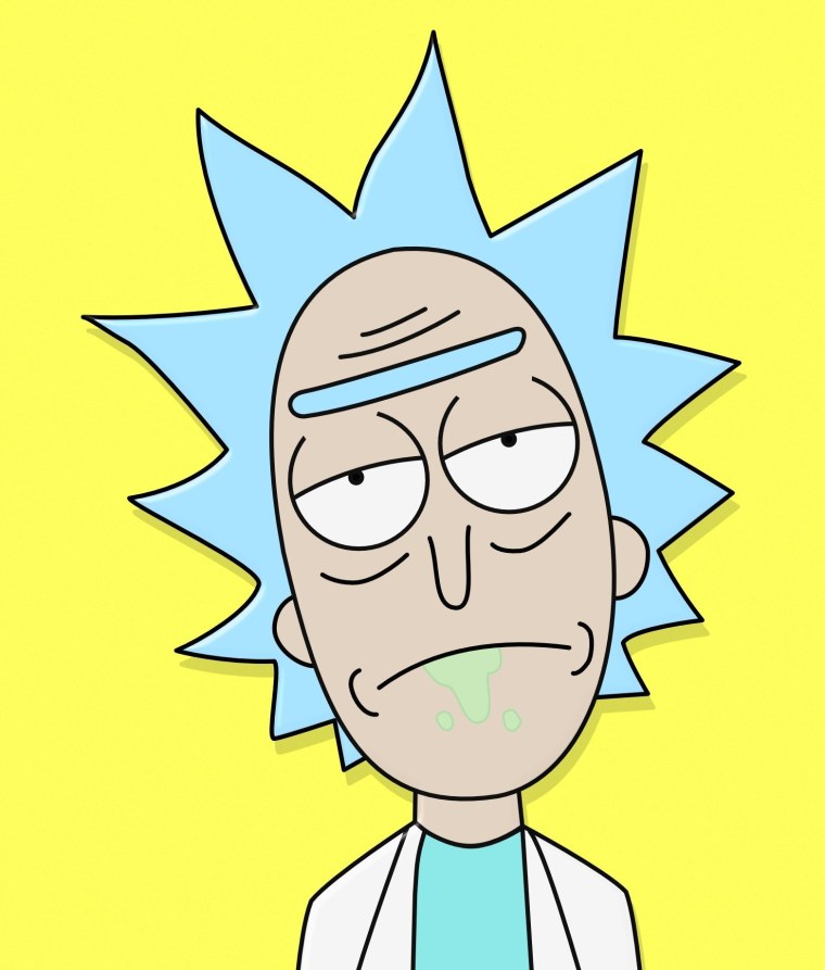 Рик и Морти Рик голова
