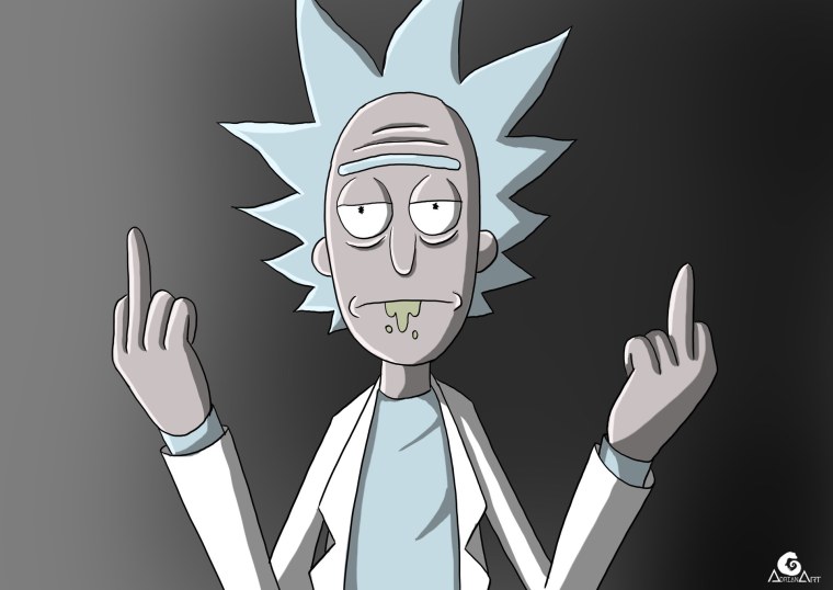 Rick Sanchez с факами