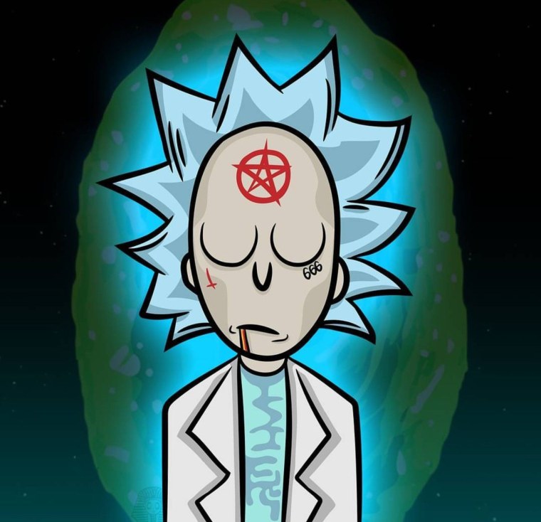 Рик и Морти на аву