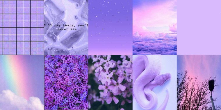 Эстетичный фон коллаж