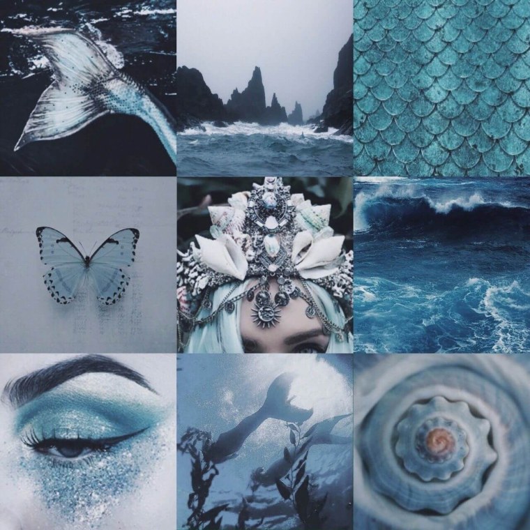 Морской мудборд