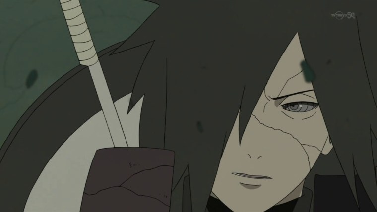Кадры из аниме Наруто Мадара