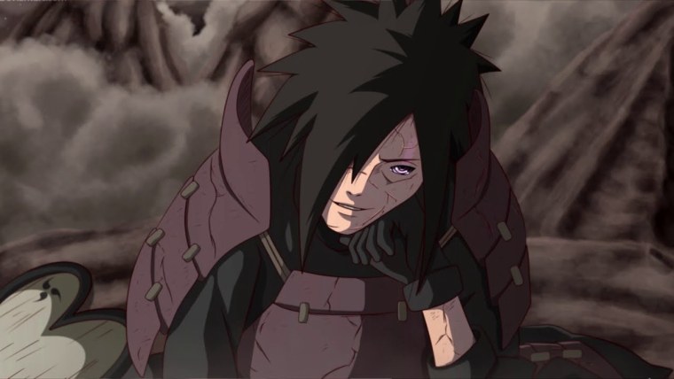 Мадара Учиха улыбается Хаширама