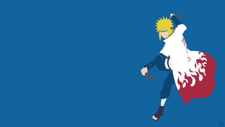 Naruto minimalism Минато