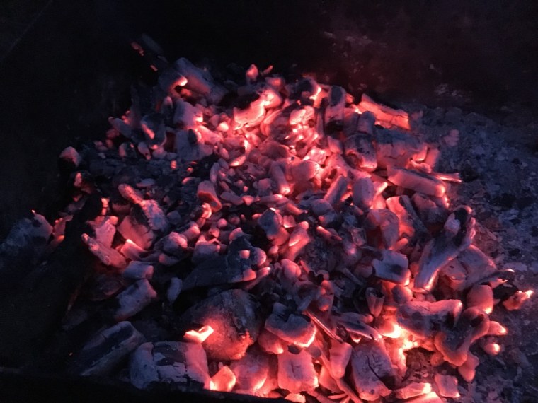 Пепел костра