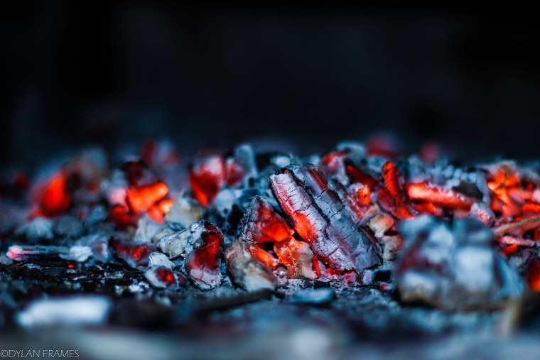 Горящие угли