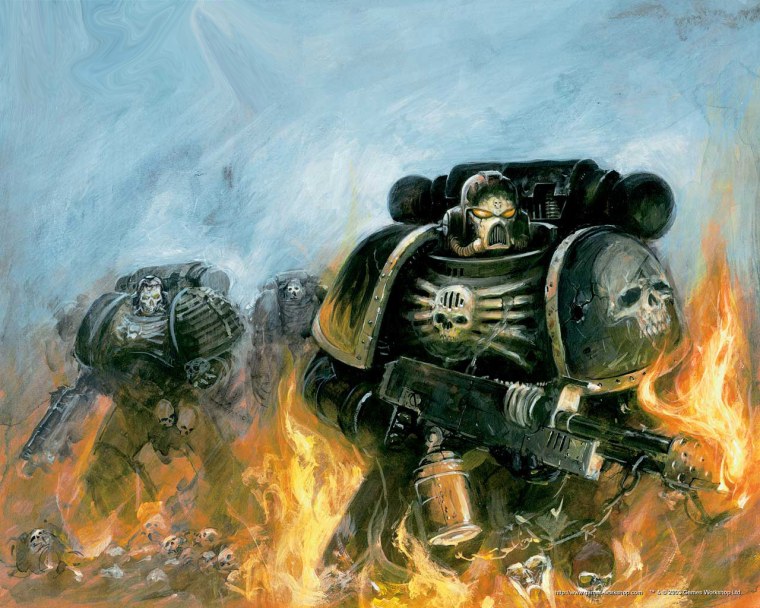 Летающий череп вархаммер