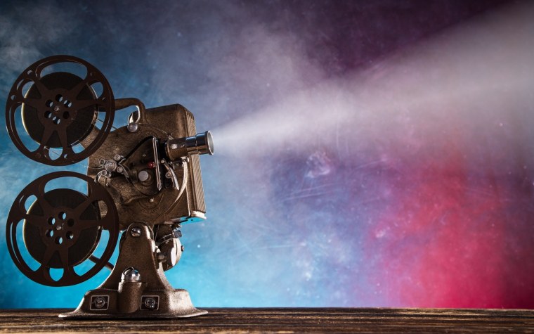 Старинный кинопроектор