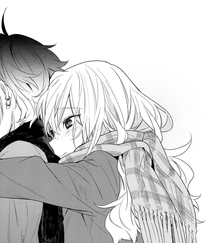 Horimiya поцелуи