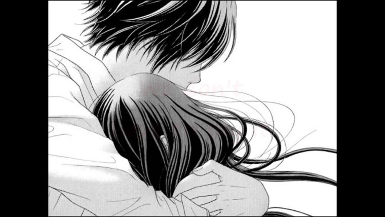 Аниме объятия в слезах