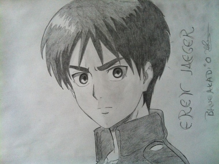 Раскраска атака титанов Эрен